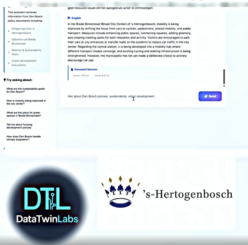 TwinQuery AI — RAG over city policy